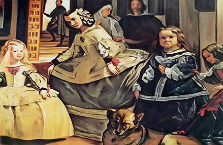 estudio sobre las Meninas de Velázquez realizado por Montse Canti con Toni Conejo