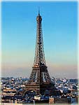 Rodrigo Solar: Torre Eiffel óleo sobre lienzo